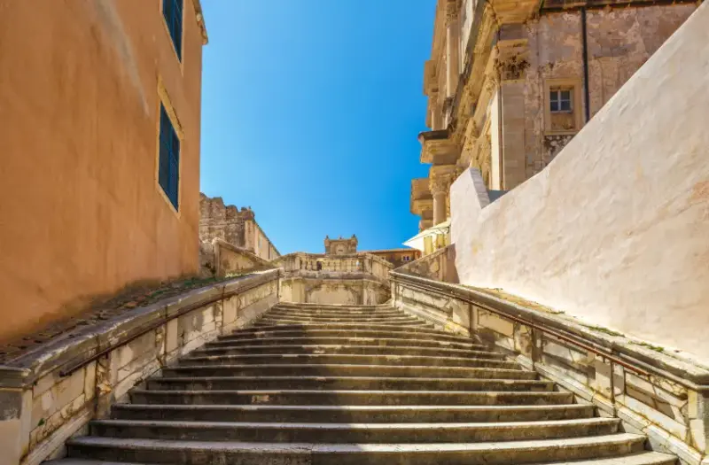 Jesuit Staircase today